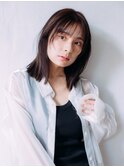 顔まわりウルフカット