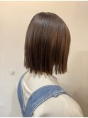 切りっぱなしボブ