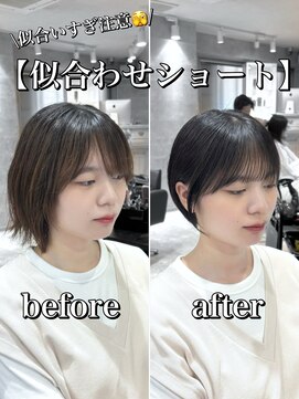 エトワ 新宿(ETOWA) 10代20代30代◎大人気大人かわいいコンパクトショートボブ