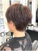 ベリーショート/ブラウン/30代/40代/50代