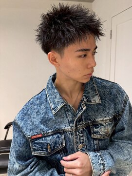 ベイルーム(BAYROOM by HONEY omotesando) スパイキーベリーショート/アップバング/ツーブロパーマ3