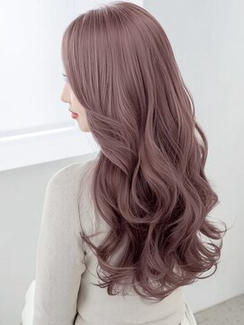 似合わせカット/ピンクカラー