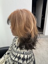 プレジールバイラファブリック(PLAISIR by LA FABRIQUE)&nbsp;【下田】ブリーチデザイン毛先カラー