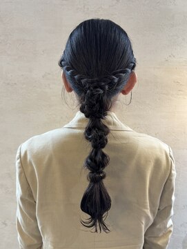 フェイバー 警固店(FAVOR) あみおろし/ヘアアレンジ/ヘアセット/2次会/結婚式/福岡/天神