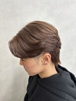 アース 新越谷店(HAIR&MAKE EARTH)&nbsp;韓国風マッシュウルフ×ミルクティーブラウン