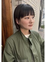 カウチ(kauti) 黒髪ミニボブ