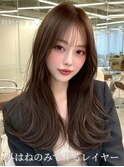 髪質改善/韓国/縮毛矯正/顔周り/ダブルカラー/学割/レイヤー