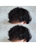メンズカット＋パーマ￥9000【二回目まで使える！】