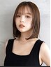 【ご新規様限定♪】似合わせカット＋艶カラー＋TR￥5000