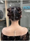 ボブくらいの長さにオススメ◎ヘアアレンジ