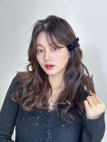シー(See.)&nbsp;韓国へアレイヤーカット顔周りカットブリーチダブルなしカラー