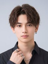 メンズフィール 南森町(MENS FEEL)&nbsp;波巻きツイストスパイラル/リバースセンターパート/南森町