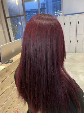 エイト ヘアサロン 渋谷本店(EIGHT) チェリーレッドカラー!
