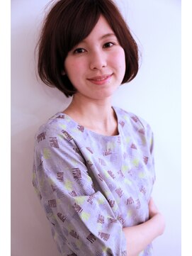 ハトハ(hatoha) 大人可愛いボブスタイル