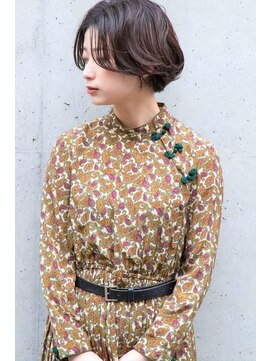 ノウェム バイ シーラス(novem by cirrus) 【novem by cirrus】 91 イルミナカラー×ミニマムボブ20代/30代