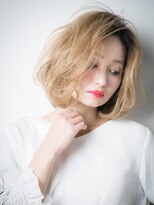 カバーヘア ブリス 上尾西口店(COVER HAIR bliss)&nbsp;*bliss上尾*アシンメトリー＆個性的カラーの外国人風大人ボブx