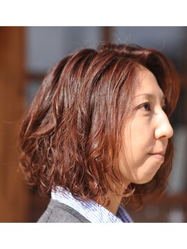 ゼクトサウス(zect SOUTH) ショートボブ パーマ