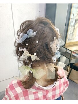 ゆめかわツインテール L ヘアセットアンドメイクアップ シュシュ Hair Set Make Up Chouchou のヘアカタログ ホットペッパービューティー