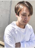恵比寿 韓国マッシュ ソフトツーブロック × センターパート