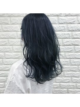 デザイアー 下高井戸店(desire) ブルージュカラー×ロングスタイル