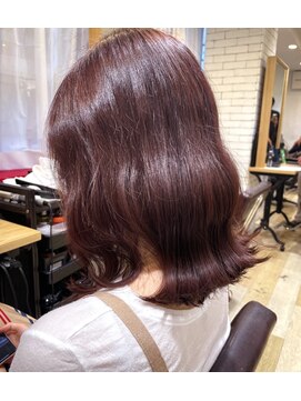 リソ 銀座(RISO) 【20代・30代】ワインレッドカラー【RISO銀座】