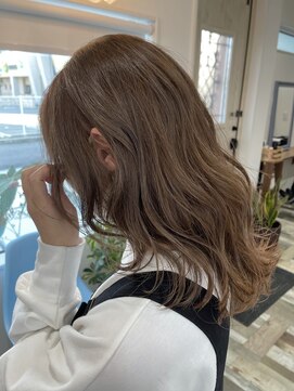 リンクビー アンド ギヴセカンド(Link B&Give2nd.) ミルクティーグレージュ