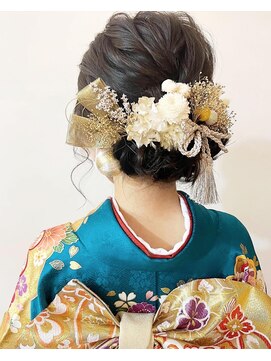 ラトリエコンタン(L´atelier Content) 【LateliercontentMIHO】成人式ヘア 卒業式ヘア 袴ヘア 振袖ヘア