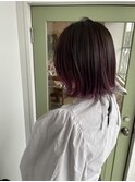 毛先カラー