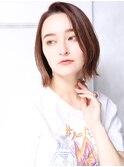 大人可愛い20代30代40代小顔 チェリーブラウンJ8