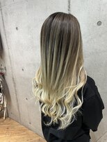 ミラシィ 稲毛(Mirashy)&nbsp;稲毛/稲毛駅/バレイヤージュ/ブリーチカラー/ヘアセット