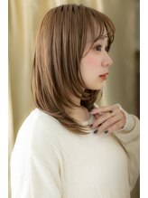 カバーヘア ブリス 志木南口駅前店(COVER HAIR bliss) 大人ハイライト前下がりレイヤーワンホンヘアZ志木10代20代30代