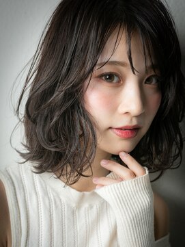 カバーヘア 上尾西口店(COVER HAIR) 黒髪レイヤーカット小顔ヘルシースタイル204r上尾20代30代40代