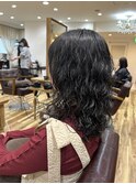 外国人風パーマ