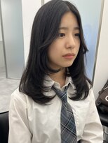 ゴウトゥデイシェアサロン 町田店(GO TODAY SHAiRE SALON)&nbsp;ミディアムレイヤーカット【町田/韓国ヘア】