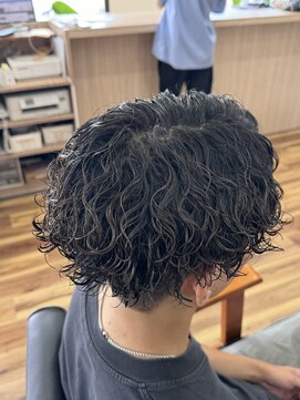 スウェル 千葉店(Swell) リッジ感強め波巻きパーマ