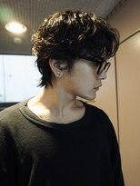 マイロ(mailo) シャドウパーマセンターパートウルフ