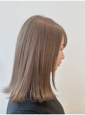 うるうる艶髪ハニーベージュ