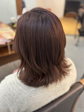 エフフォーユアヘアー(F for your hair) ミディアム　春カラー