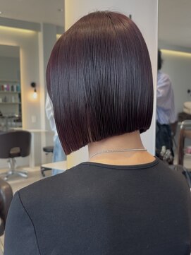 ケリーアン 太田(kelly.un) ミニボブ / レッドブラウン / 切りっぱなしボブ / 群馬