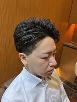 ヘアモード キクチ 銀座店&nbsp;銀座　理容室　ナチュラルパーマ　ビジネスマン