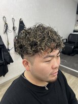 スウェル 津田沼店(Swell)&nbsp;ショート×スパイラル[津田沼駅/Men's/メンズカット/パーマ]