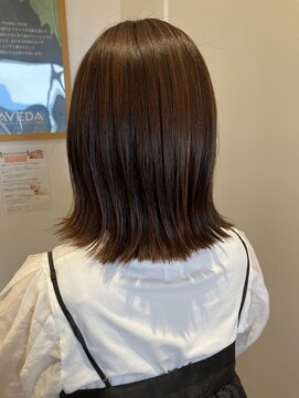 テラス アヴェダ ららぽーとエキスポシティー店(Terrace AVEDA) ブラウンカラー