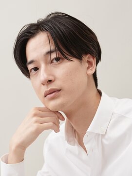 レタッチバイフィフス(RETOUCH by fifth) センターパートニュアンスパーマフェザーパーマシャドウパーマ