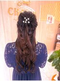 結婚式・宴会など重要場面の似合わせヘアアレンジ