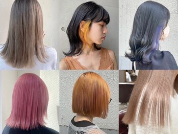 ハツメイ 川崎西口店(HATSUMEI)の写真/独自開発[髪質改善カラー]で高発色で艶髪に☆ダブルカラー/ハイライト/インナーカラーの口コミ高評価