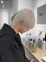 メンズペレ 渋谷(MEN'S PELE)&nbsp;MEN’S HAIR/サーフカール/刈り上げセンターパート/渋谷