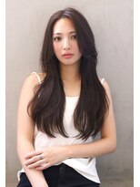 ロゼ 京橋(Rose)&nbsp;【ROSE】レイヤーカット＿アッシュカラー＿グレージュ＿ロング