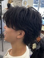 エクファフォーメン(EX-FA FOR MEN)&nbsp;MEN’S HAIR/ブルーブラック/フェザーパーマ/瀬田