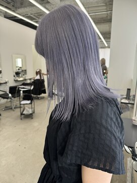 リノート バイ エゴル 太田川(Linoet by ENGOL) ラベンダーグレージュ/ハイトーンカラー/ブリーチカラー