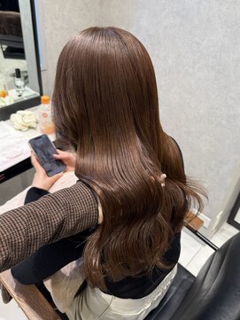 フォルテノエル 静岡鷹匠店(FORTE Noel) 髪質改善/マロンベージュ/ダブルカラー